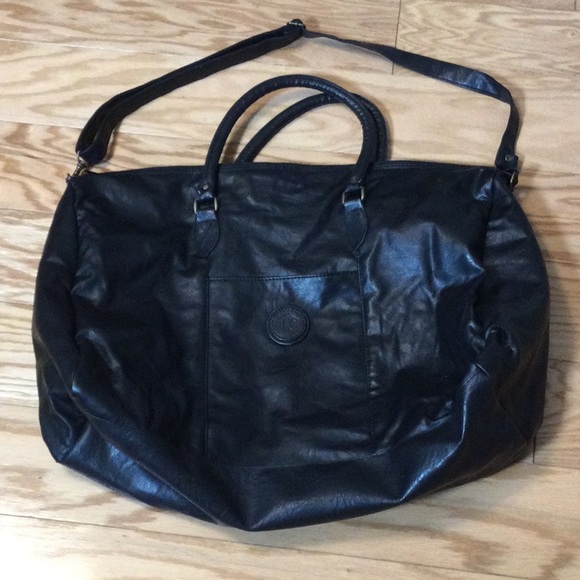 LC Le Club Sport Handbags - LC Le Club Sport black faux leather bag